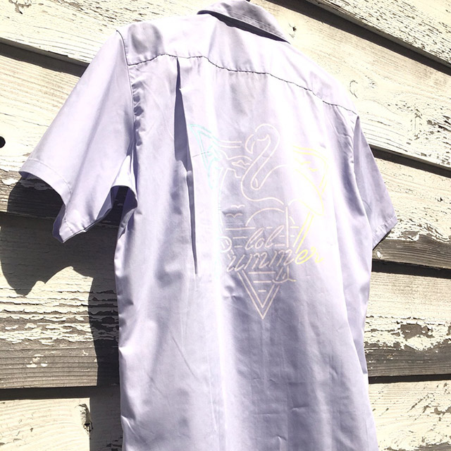 オープンカラーシャツ